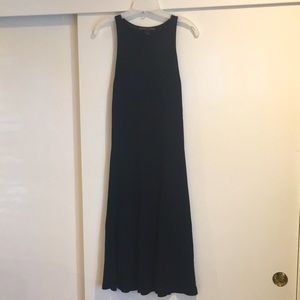 Ralph Lauren black knit fit and flare dress